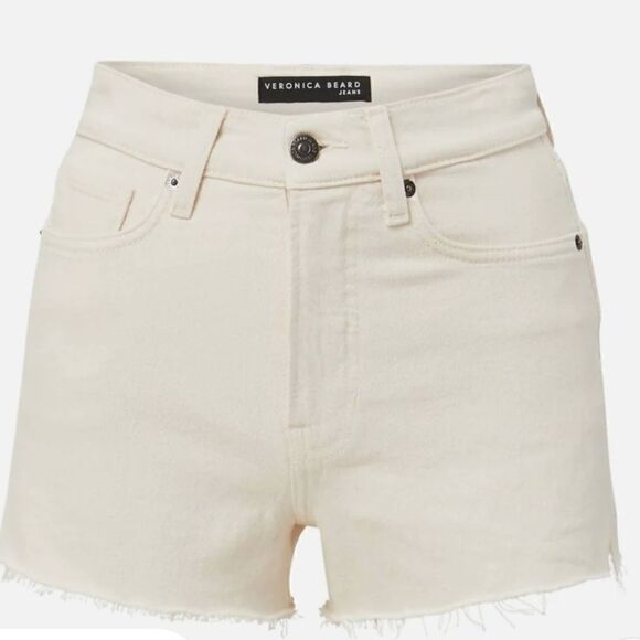Veronica Beard Timmy short in Ecru - Picture 1 of 6